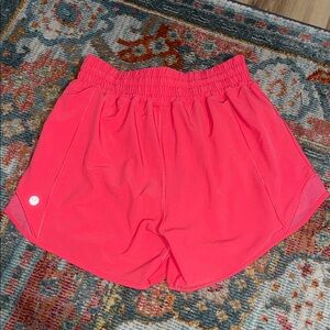 Lululemon Hotty Hot High Rise Shorts 2.5 in Glaze Pink
